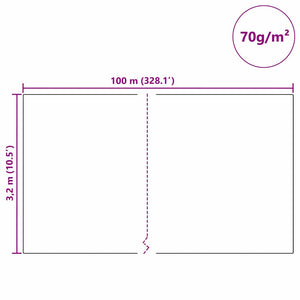 Φλις Προστασίας Φυτού από Παγετό Λευκό 100 x 3,2 μ