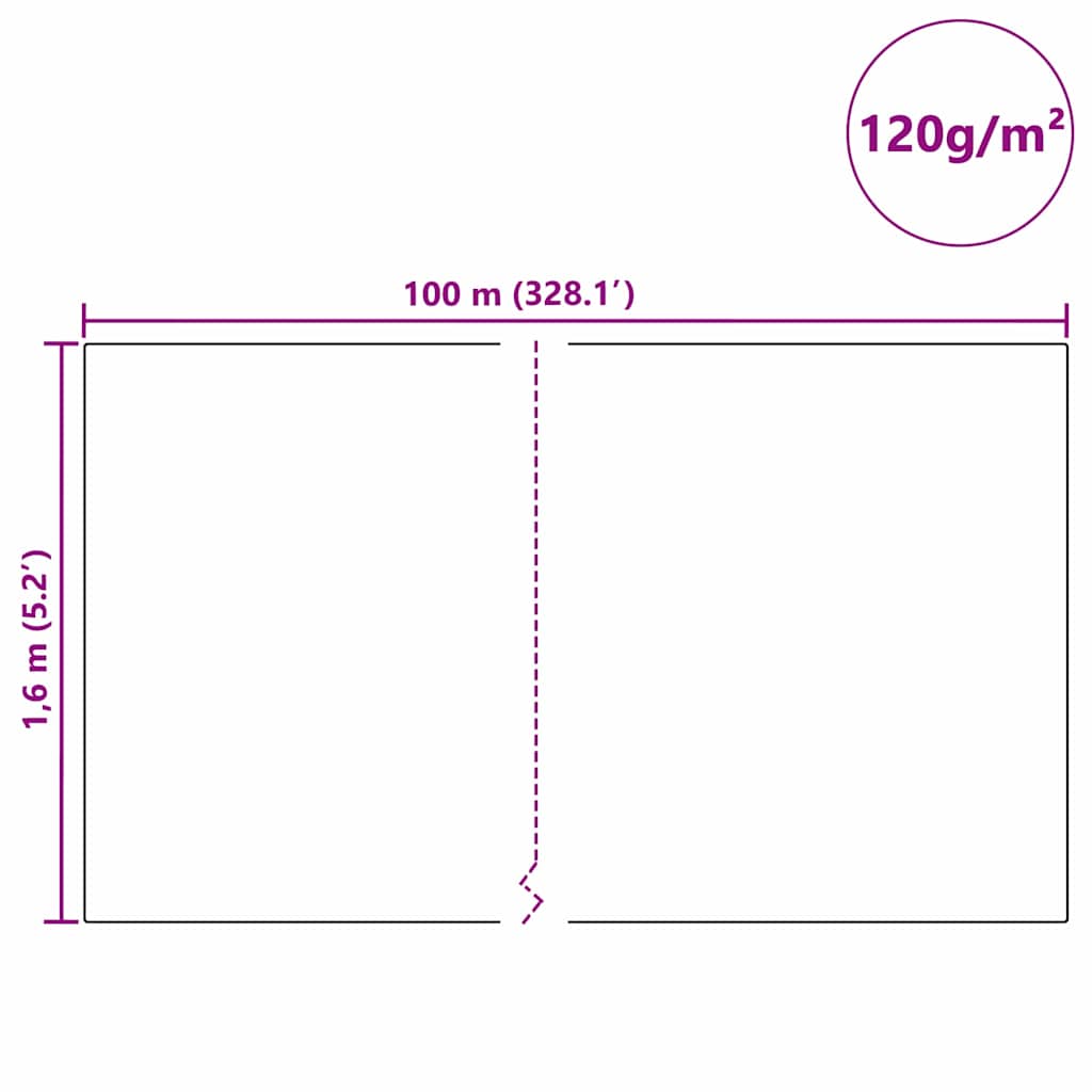 Φλις Προστασίας Φυτού από Παγετό Μπεζ 100 x 1,6 μ