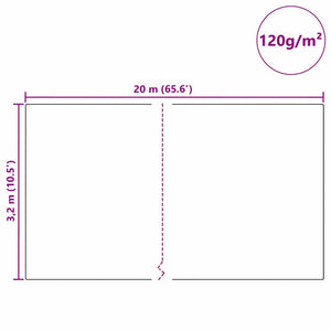 Φλις Προστασίας Φυτού από Παγετό Μπεζ 20 x 3,2 μ