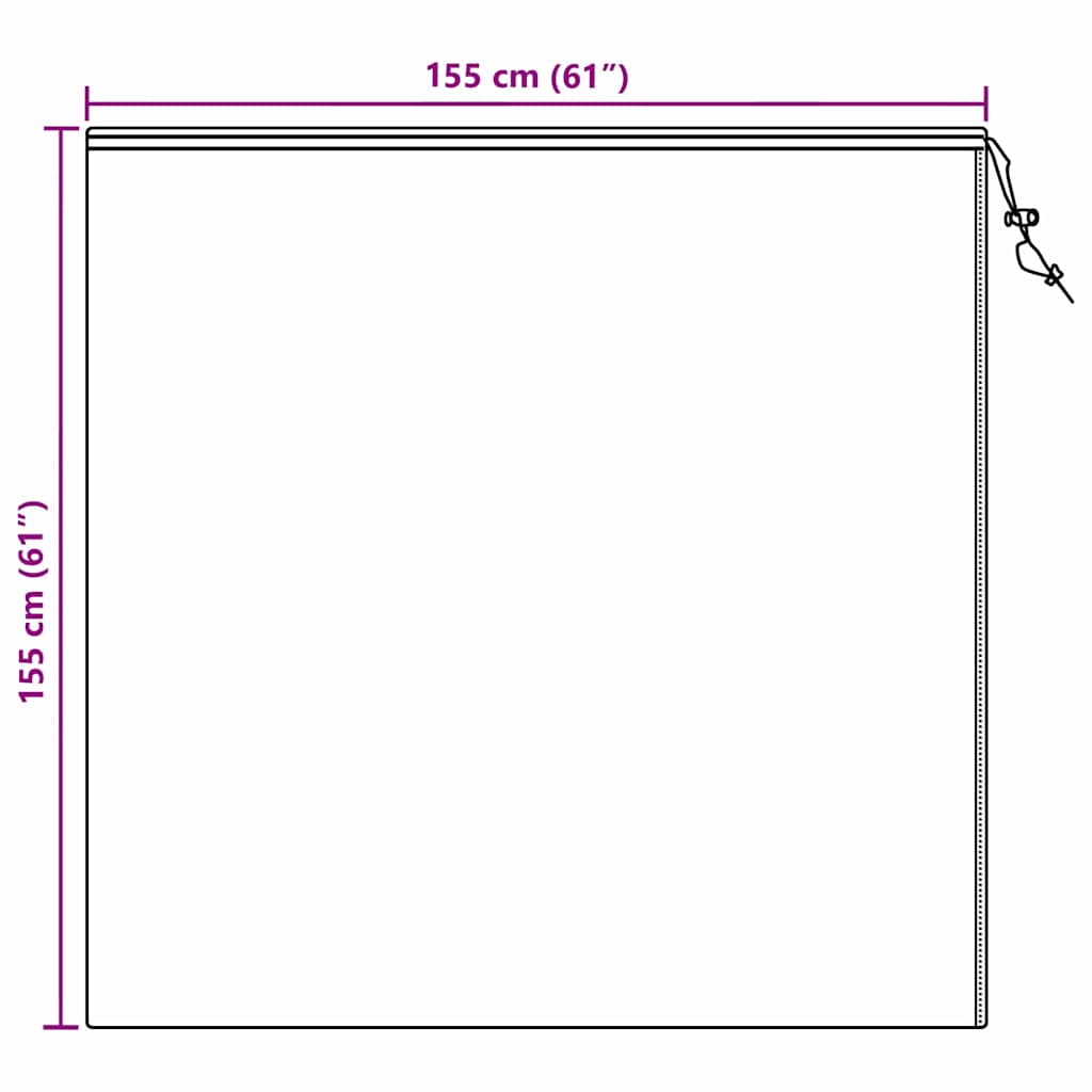 Καλύμματα Φλις Προστασίας Φυτών από Παγετό 5 pcs Λευκό