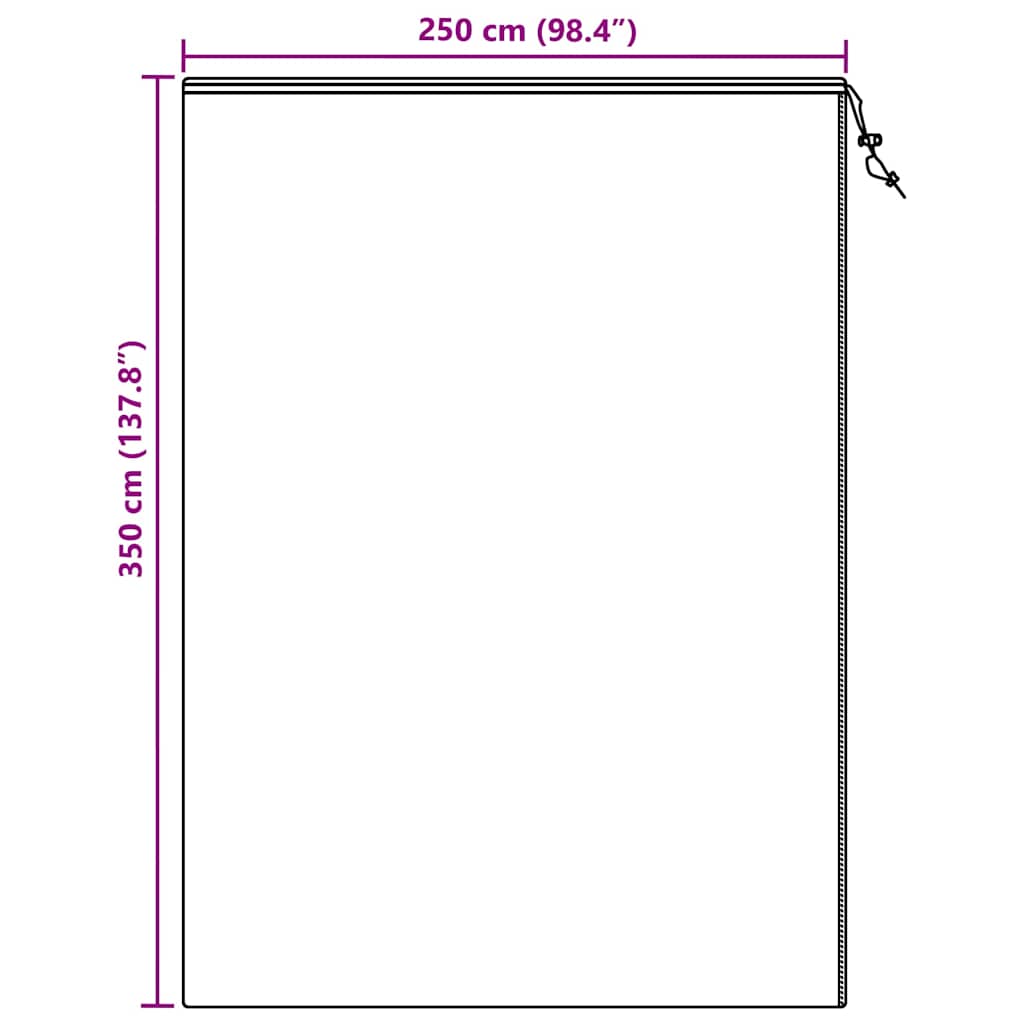Καλύμματα Φλις Προστασίας Φυτών από Παγετό Λευκό 3,5 x 2,5 μ