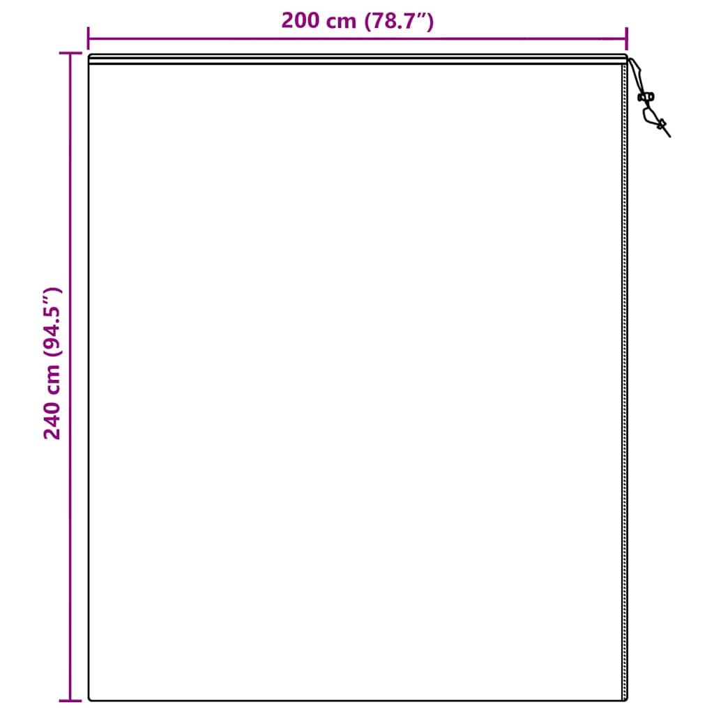 Καλύμματα Φλις Προστασίας Φυτών από Παγετό 3 pcs Μπεζ 2,4 x 2 m