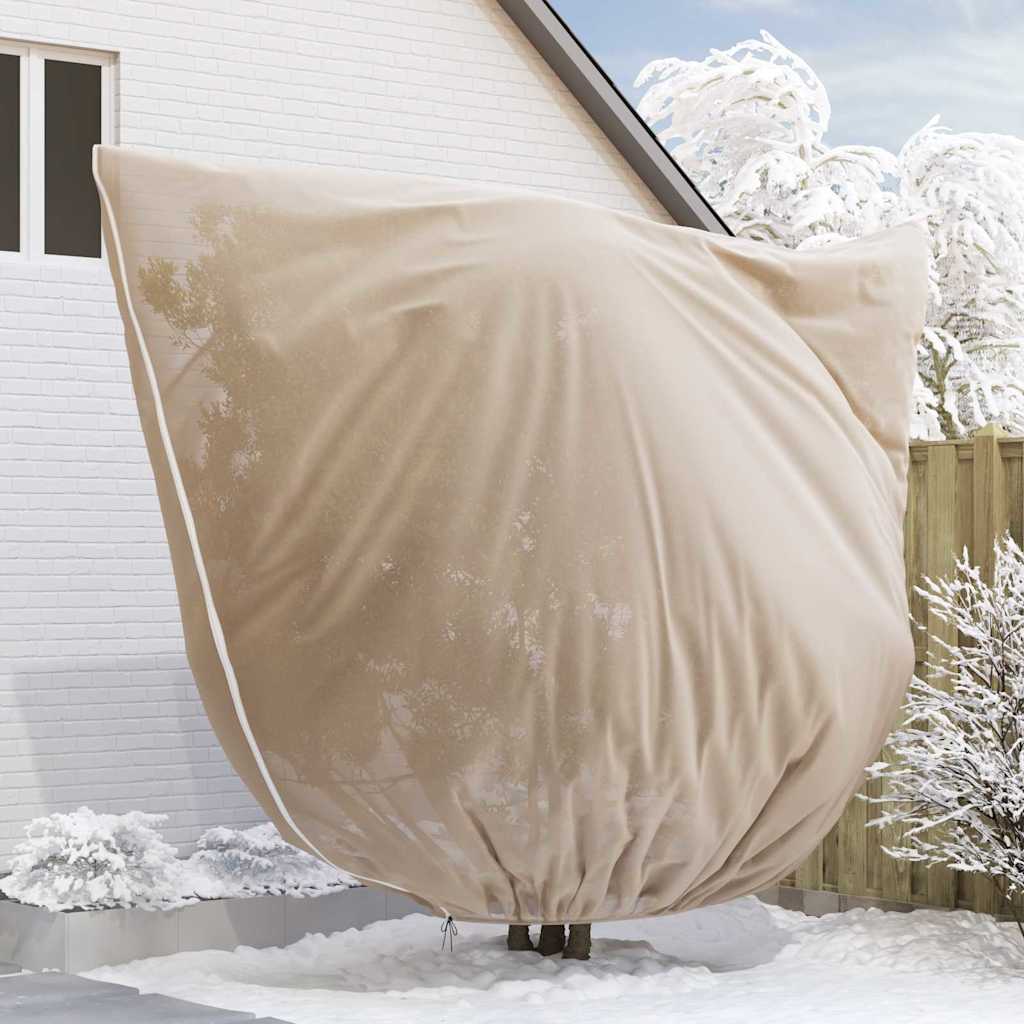 Καλύμματα Φλις Προστασίας Φυτών από Παγετό 3 pcs Μπεζ