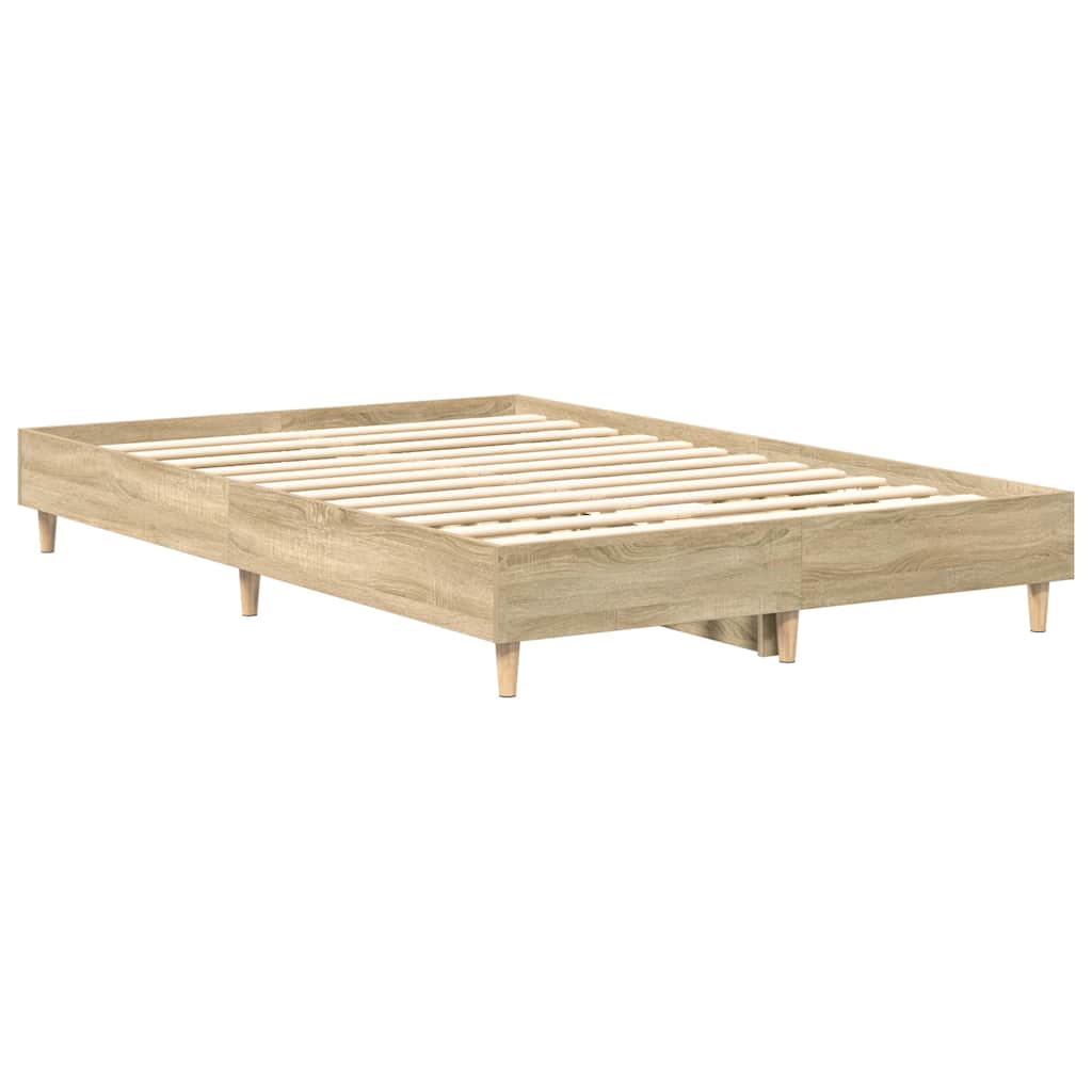 Σκελετός Κρεβατιού Σονόμα 137 x 190 cm Επεξεργασμένο ξύλο - Pakobazaar