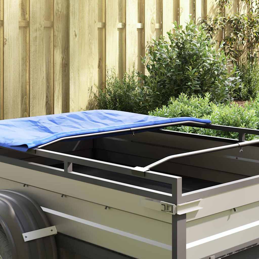 Μπράκετ Ταυροειδούς για Τρέιλερ 3 pcs Ασημί 100-145 εκ