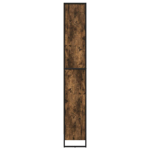 Βιβλιοθήκη 60 x 30 x 189,5 εκ Επεξεργασμένο Ξύλο Καπνιστό Δρύς
