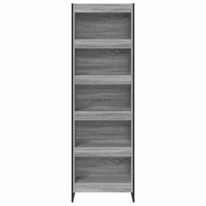 Βιβλιοθήκη 60 x 30 x 189,5 εκ Επεξεργασμένο Ξύλο Γκρίζο Σονομα