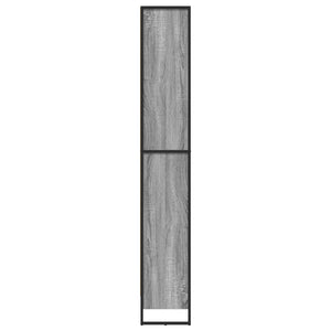 Βιβλιοθήκη 60 x 30 x 189,5 εκ Επεξεργασμένο Ξύλο Γκρίζο Σονομα