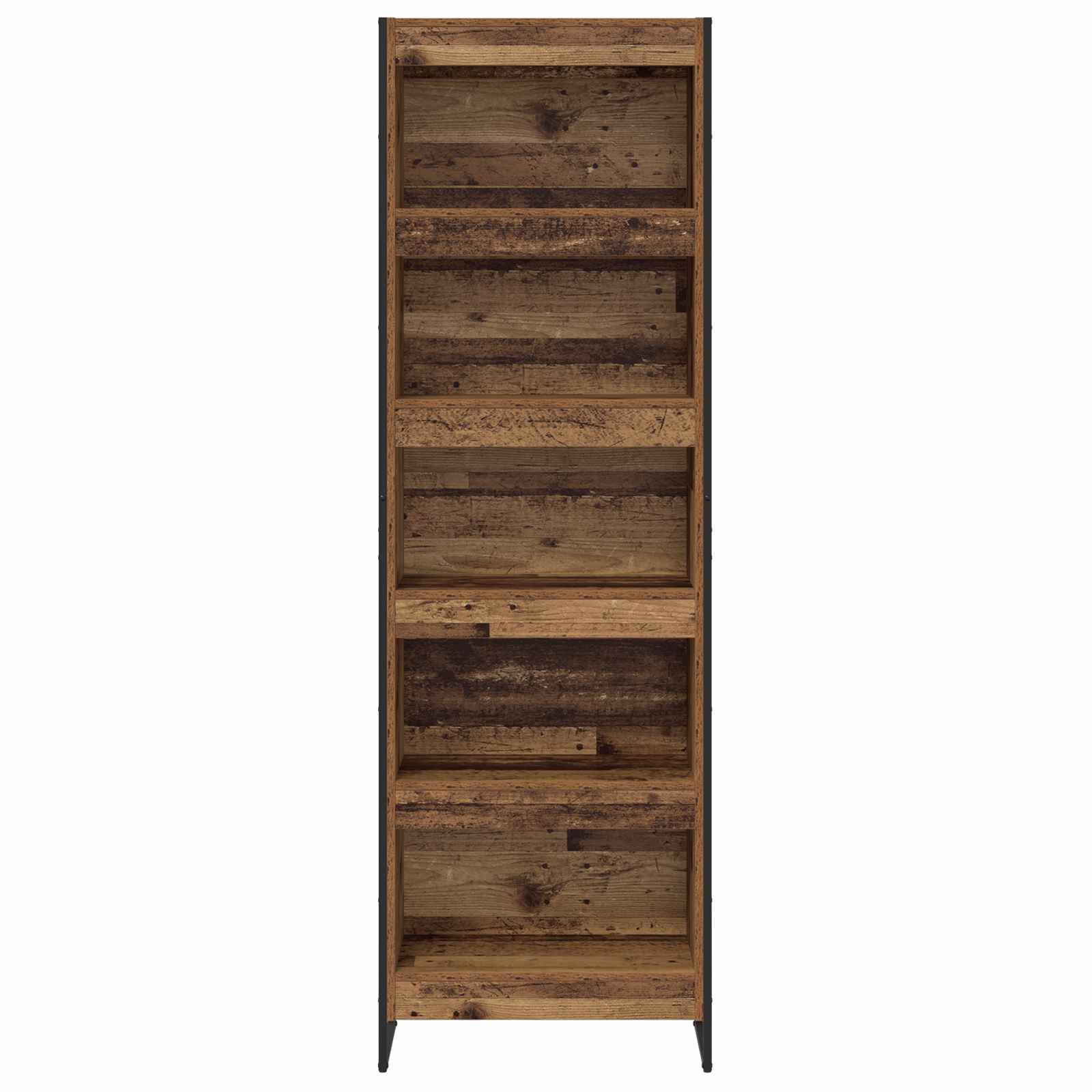 Βιβλιοθήκη 2 pcs Παλιό Ξύλο 60 x 30 x 189,5 εκ