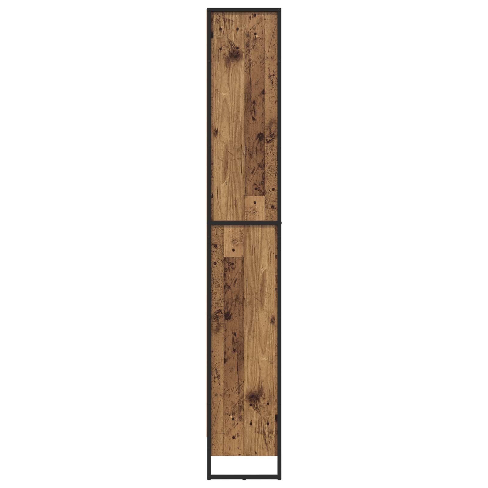 Βιβλιοθήκη 2 pcs Παλιό Ξύλο 60 x 30 x 189,5 εκ