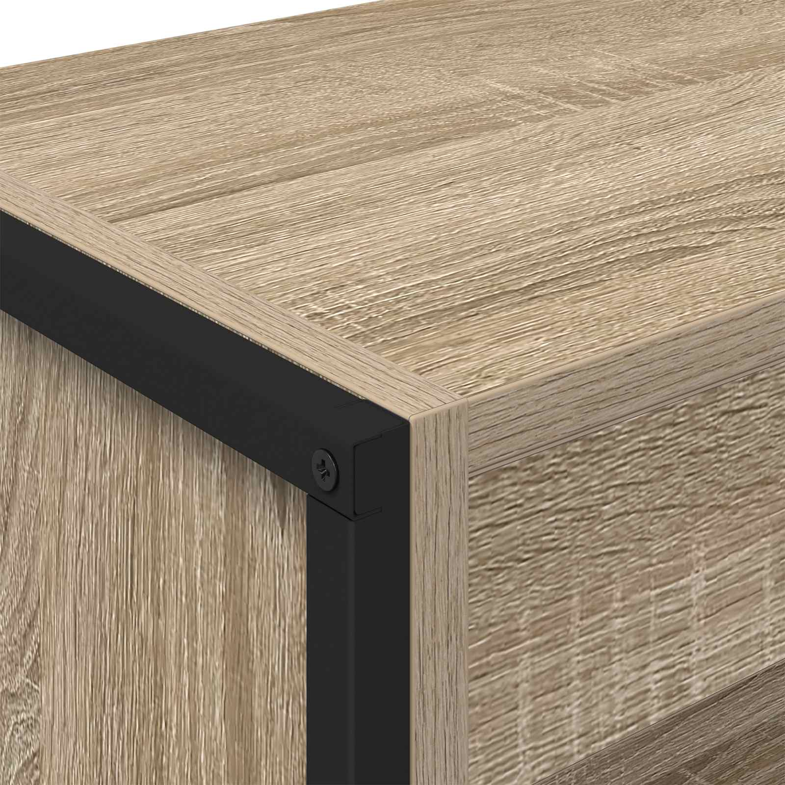 Βιβλιοθήκη 2 pcs Σονόμα 80 x 30 x 155 εκ Επεξεργασμένο ξύλο