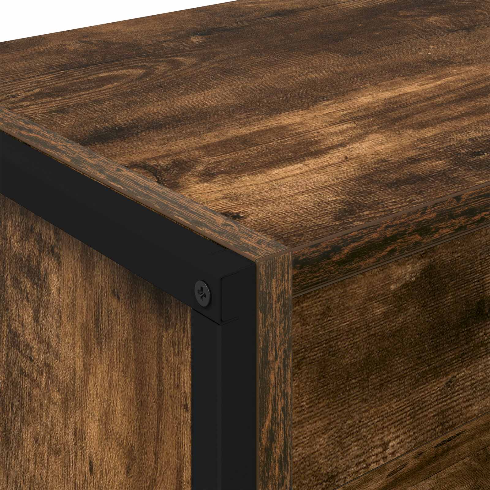 Βιβλιοθήκη 2 pcs Καπνιστό Δρύς 80 x 30 x 155 εκ