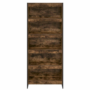Βιβλιοθήκη 80 x 30 x 189,5 εκ Επεξεργασμένο Ξύλο Καπνιστό Δρύς