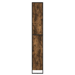 Βιβλιοθήκη 80 x 30 x 189,5 εκ Επεξεργασμένο Ξύλο Καπνιστό Δρύς