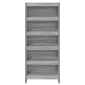 Βιβλιοθήκη 80 x 30 x 189,5 εκ Επεξεργασμένο Ξύλο Γκρίζο Σονομα
