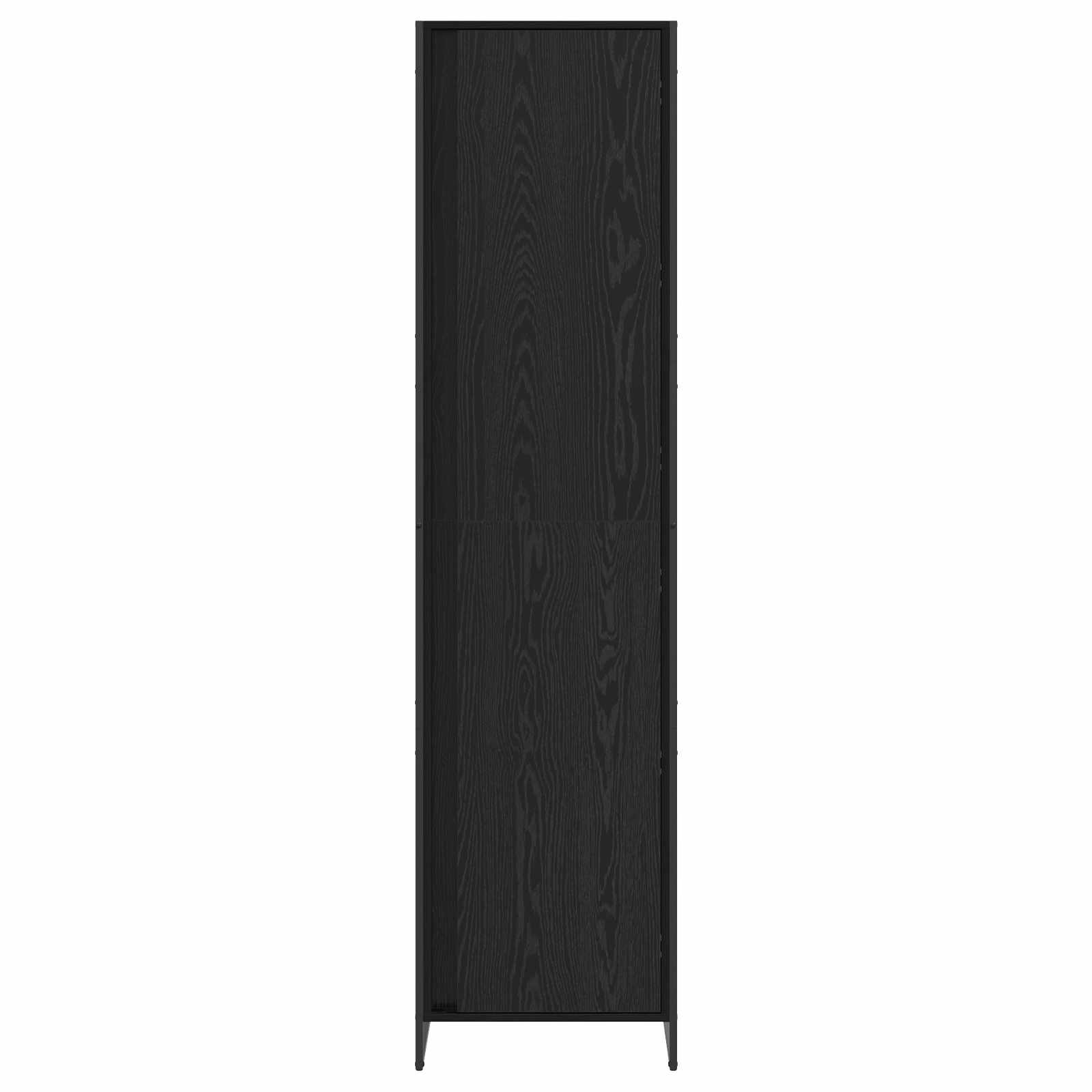Ντουλάπα Μαύρη Οξυά 50 x 50 x 200 cm Επεξεργασμένο ξύλο