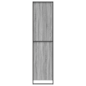 Ντουλάπα Γκρίζο Σονομα 50 x 50 x 200 cm Επεξεργασμένο Ξύλο