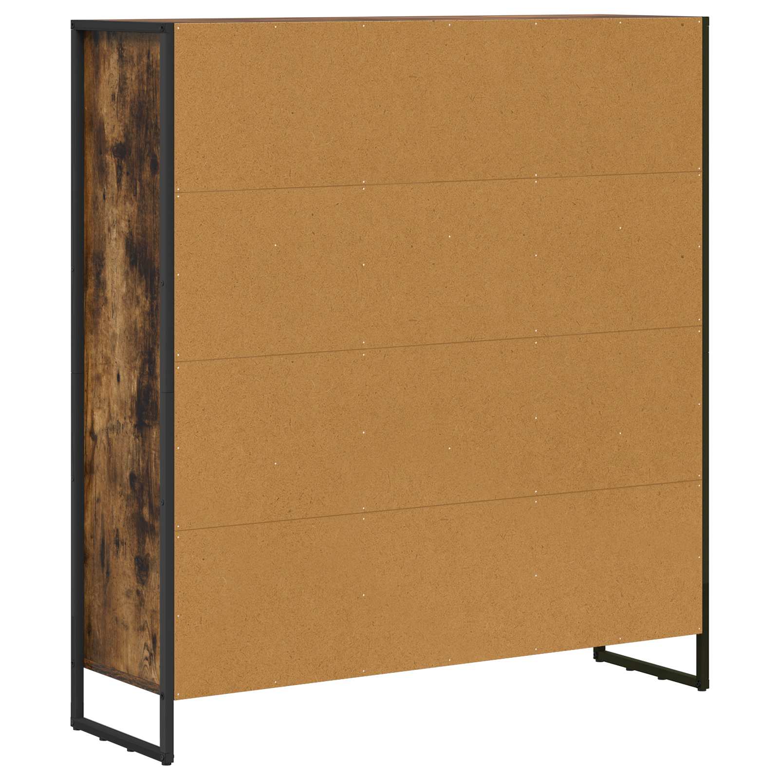 Βιβλιοθήκη 2 pcs Καπνιστό Δρύς 99,5 x 30 x 108 εκ.