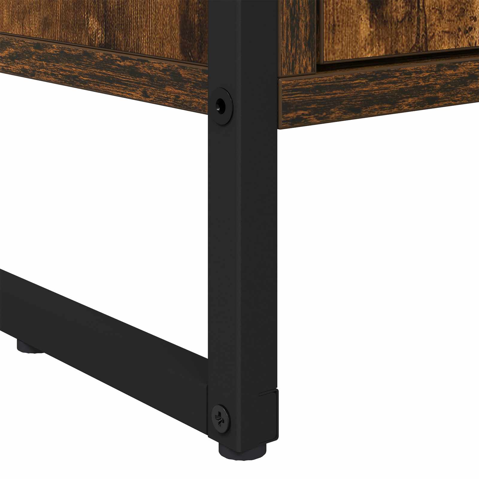 Ψηλά Ντουλάπια 2 pcs Καπνιστό Δρύς 60 x 36 x 200 εκ.