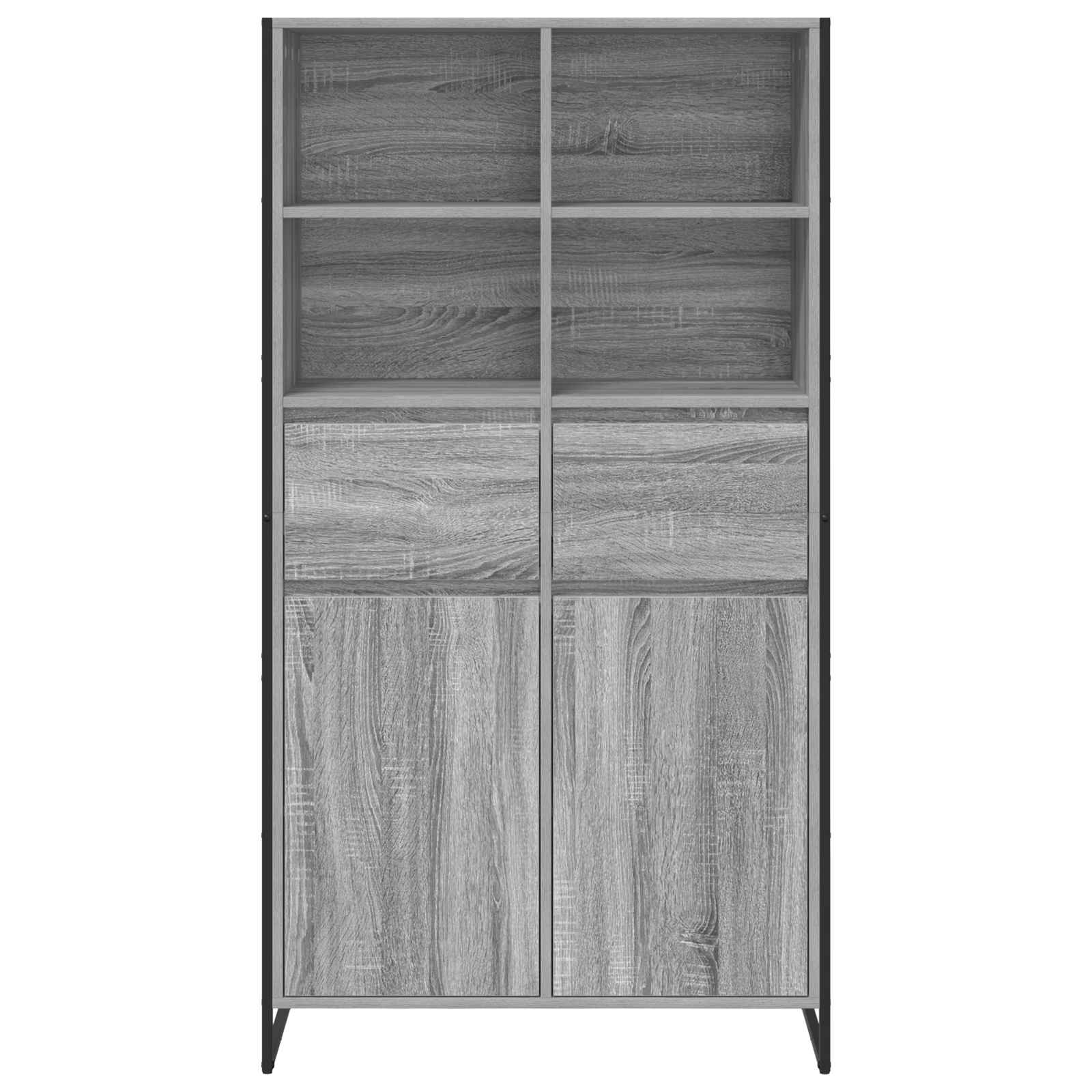 Πλαϊνό γραφείο Γκρίζο Σονομα 81 x 36 x 150.5 εκ.