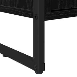 Ψηλά Ντουλάπια 2 pcs Μαύρη Οξυά 79 x 36 x 200 εκ. - Pakobazaar