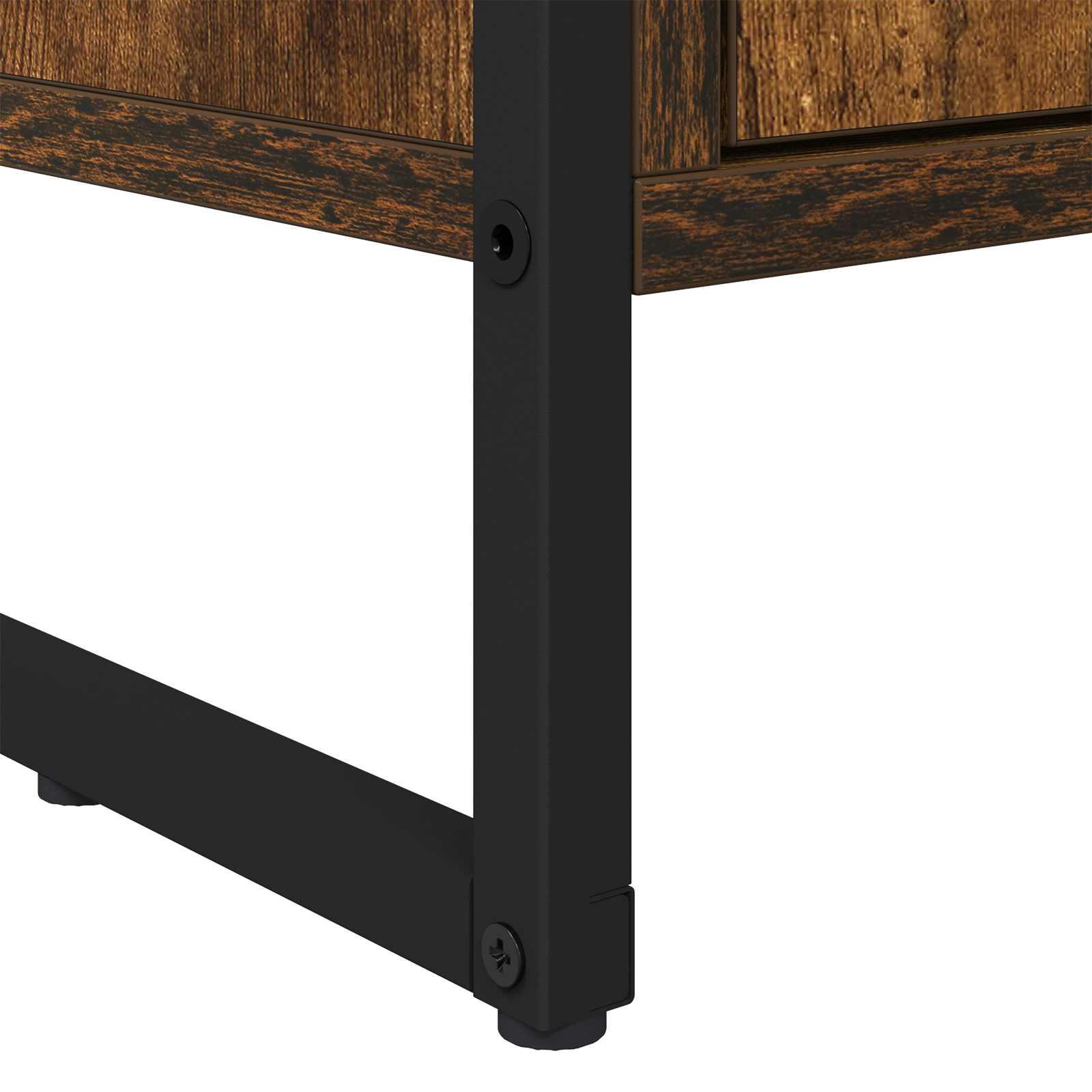 Ψηλά Ντουλάπια 2 pcs Καπνιστό Δρύς 79 x 36 x 200 εκ. - Pakobazaar