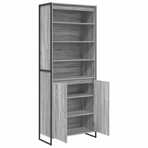 Ψηλά Ντουλάπια Γκρίζο Σονομα 79 x 36 x 200 εκ.