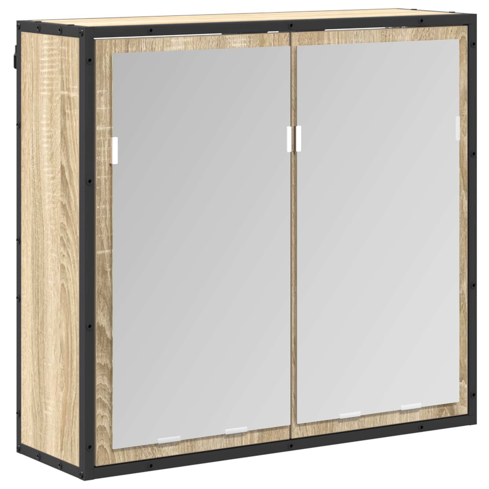 Σετ Επίπλων Μπάνιου με συρτάρι Δρύς Sonoma Επεξεργασμένο ξύλο