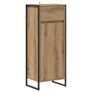 Σετ Επίπλων Μπάνιου 4 τεμ. Artisan Oak Επεξεργασμένο Ξύλο - Pakobazaar