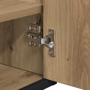 Σετ Επίπλων Μπάνιου με συρτάρι Artisan Oak Επεξεργασμένο ξύλο - Pakobazaar