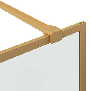 Τοίχος Ντους Walk-in Χρυσό 80 x 195 cm σκληρυμένο γυαλί - Pakobazaar