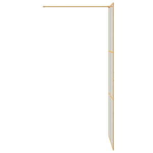 Τοίχος Ντους Walk-in Χρυσό 80 x 195 cm σκληρυμένο γυαλί - Pakobazaar