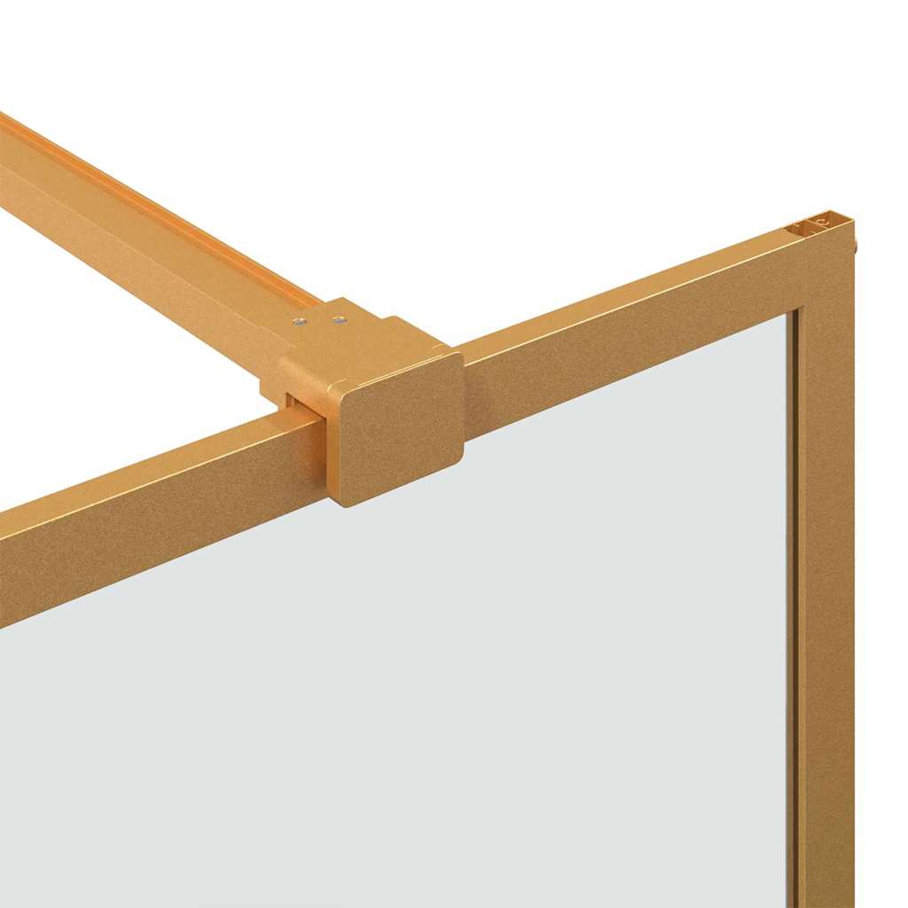 Τοίχος Ντους Walk-in Χρυσό 115 x 195 cm σκληρυμένο γυαλί - Pakobazaar