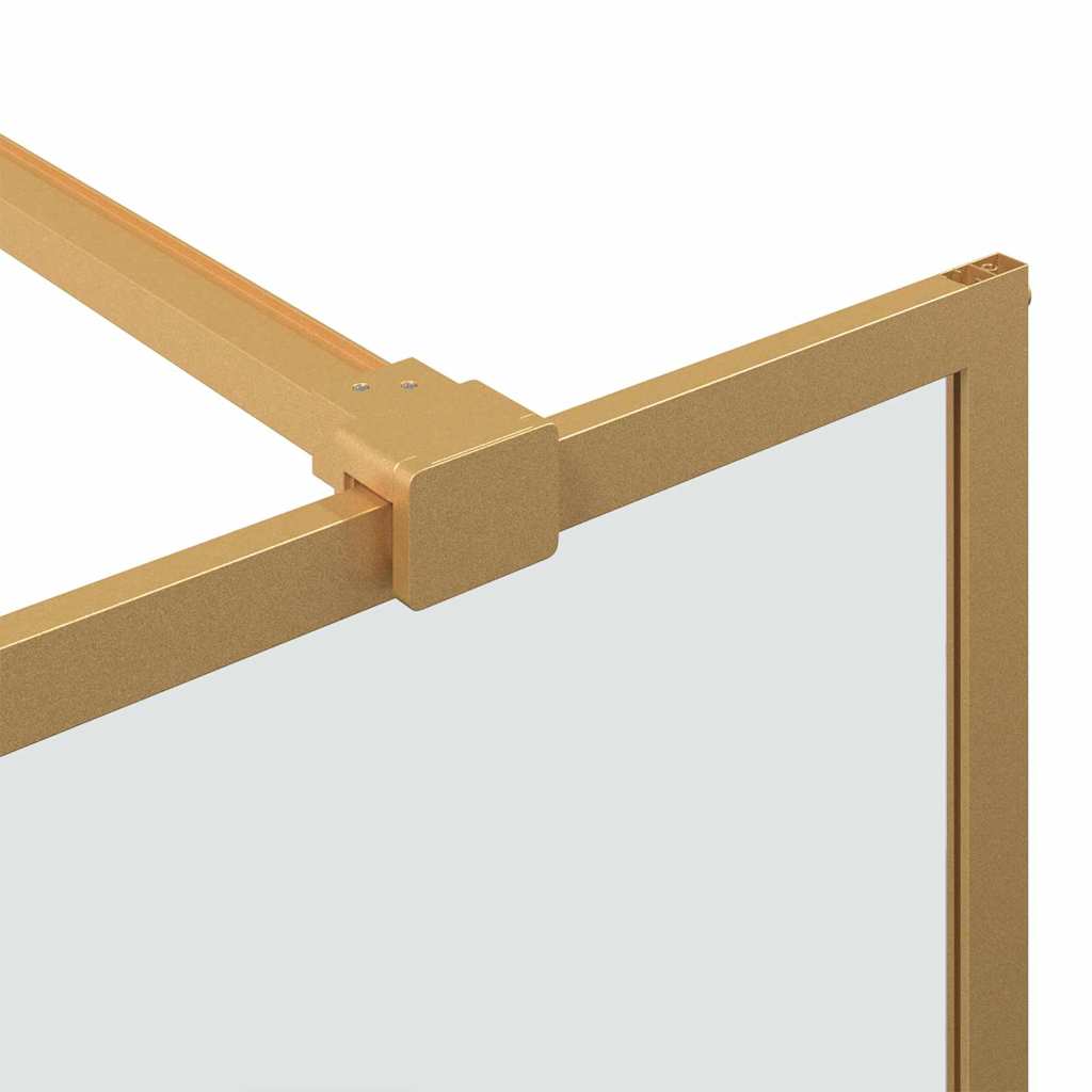Τοίχος Ντους Walk-in Χρυσό 140 x 195 cm σκληρυμένο γυαλί - Pakobazaar