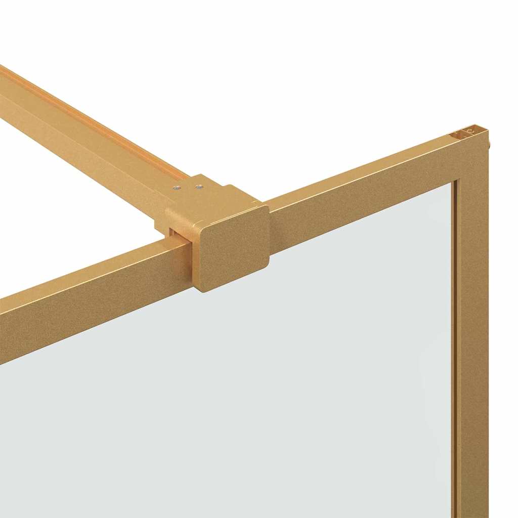 Τοίχος Ντους Walk-in Χρυσό 115 x 195 cm σκληρυμένο γυαλί - Pakobazaar