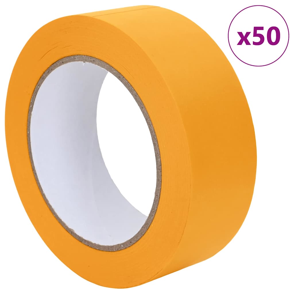 Ταινίες Μάσκας για Ζωγράφους 50 pcs Κίτρινο 38mm x 50m Χαρτί