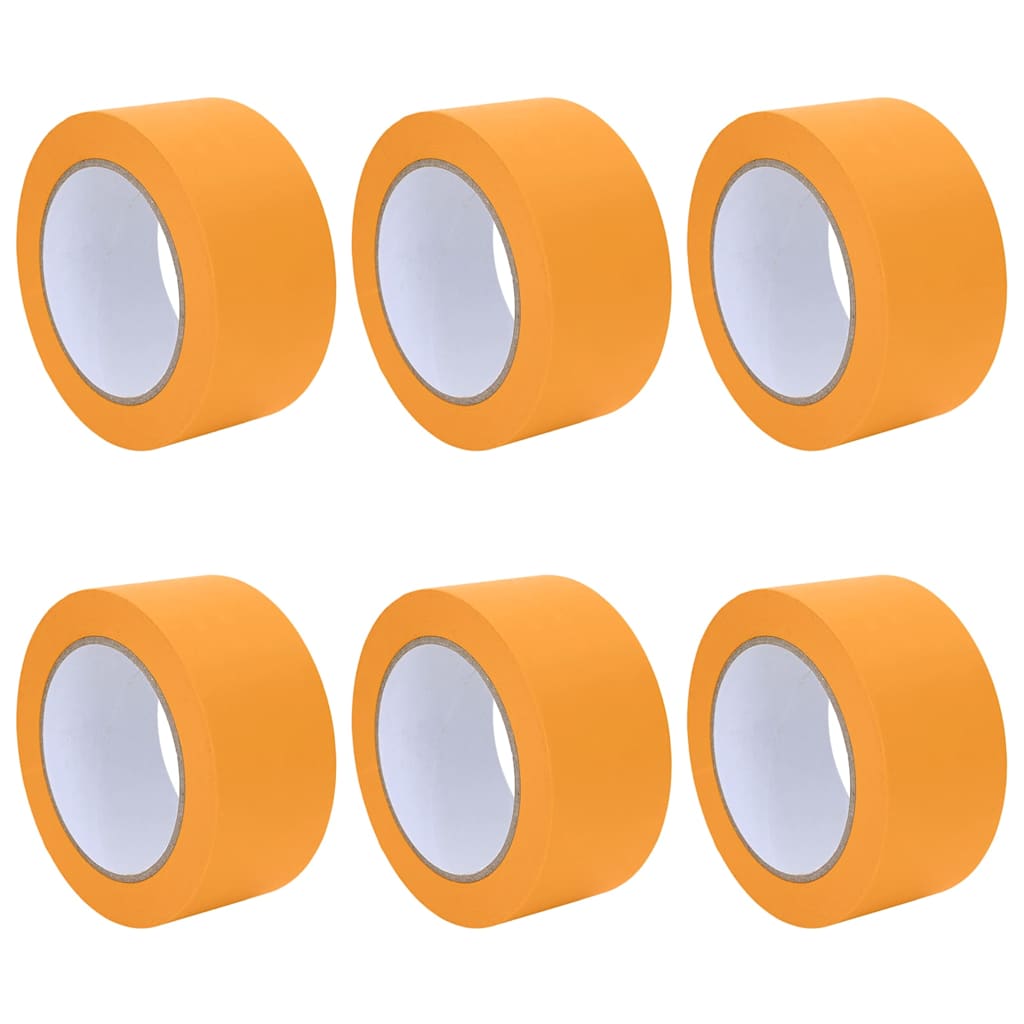 Ταινίες Μάσκας για Ζωγράφους 6 pcs Κίτρινο 50mm x 50m Χαρτί