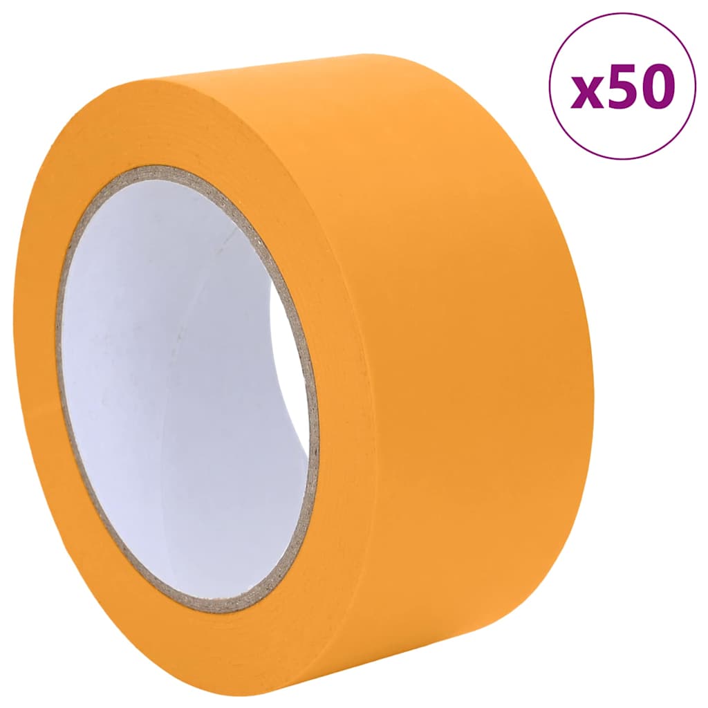 Ταινίες Μάσκας για Ζωγράφους 50 pcs Κίτρινο 50mm x 50m Χαρτί