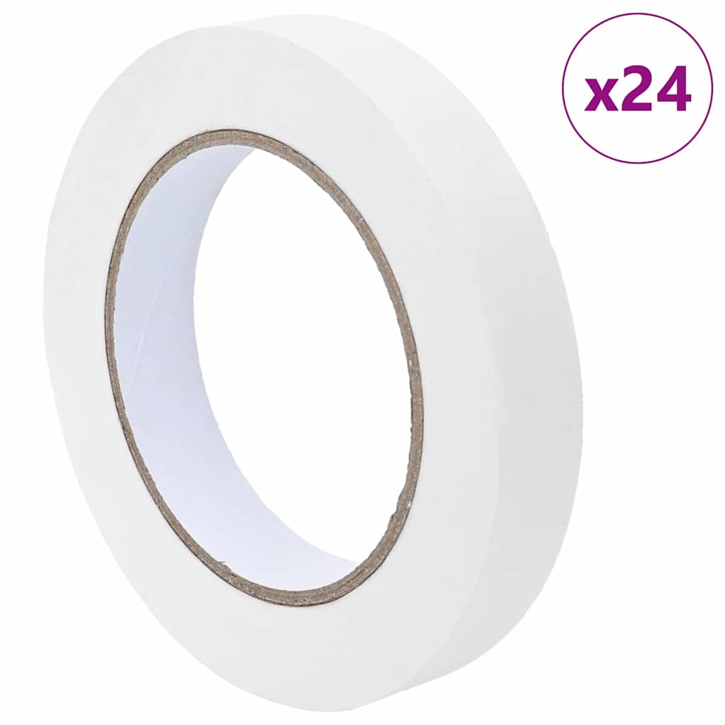 Ταινίες Μάσκας για Ζωγράφους 24 pcs Λευκό 19mm x 50m Χαρτί