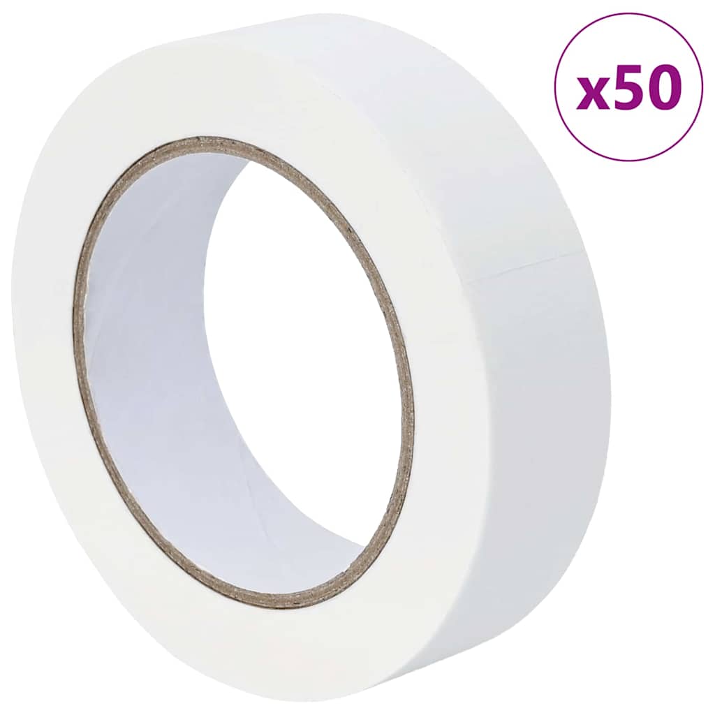 Ταινίες Μάσκας για Ζωγράφους 50 pcs Λευκό 30mm x 50m Χαρτί