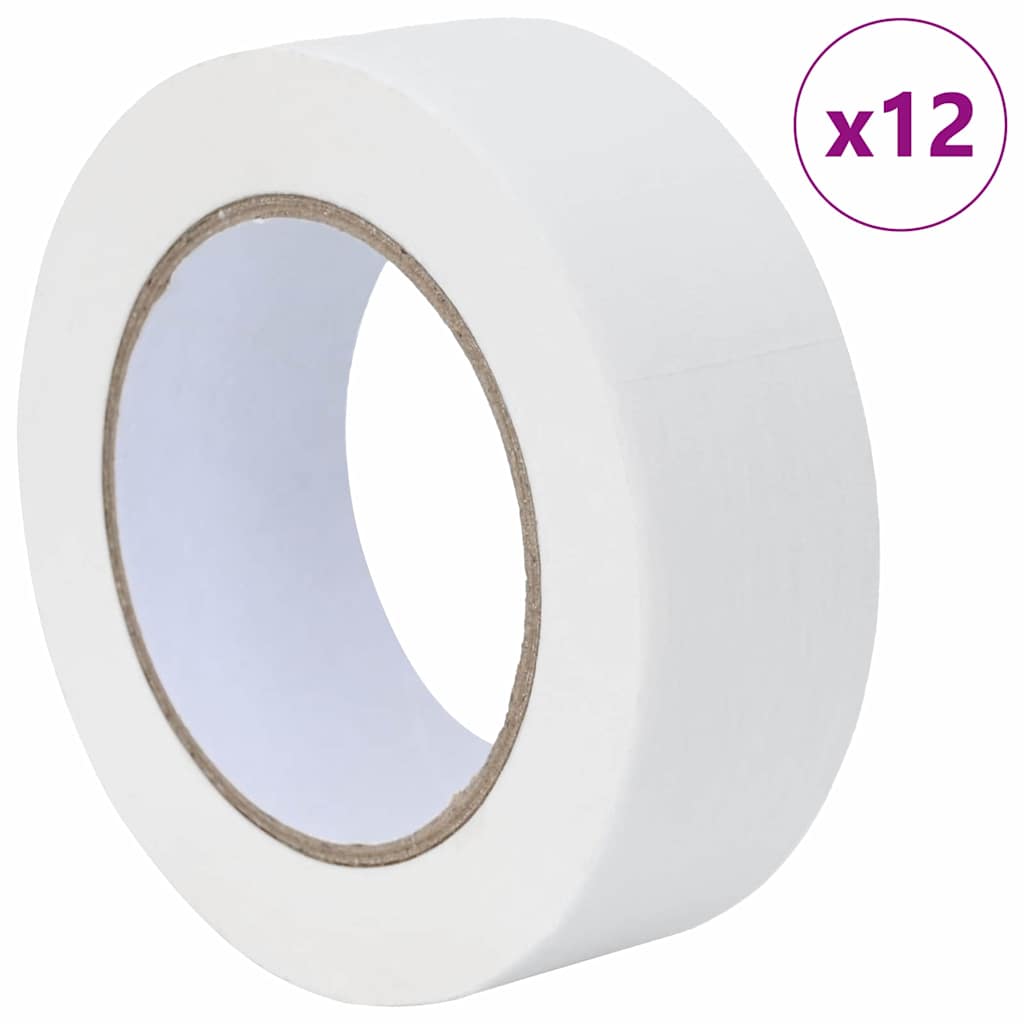 Ταινίες Μάσκας για Ζωγράφους 12 pcs Λευκό 38mm x 50m Χαρτί