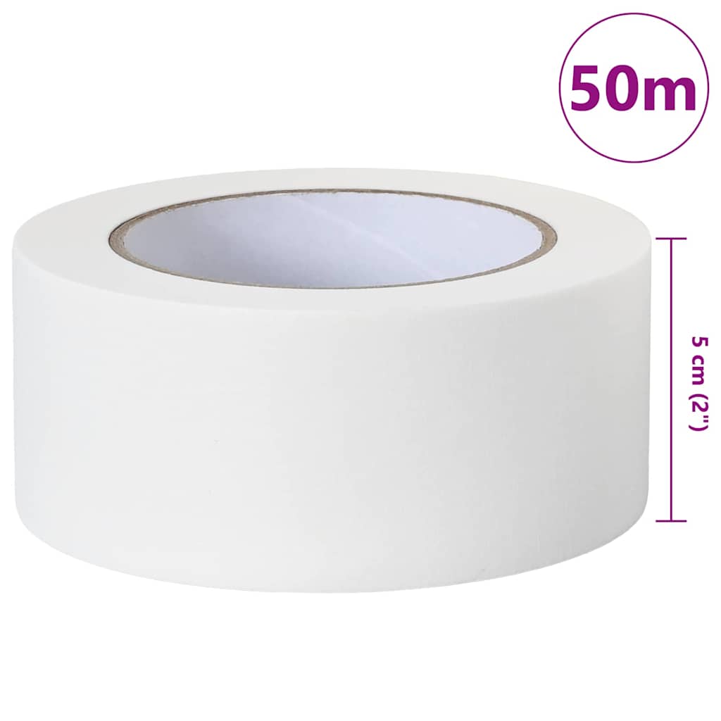 Ταινίες Μάσκας για Ζωγράφους 24 pcs Λευκό 50mm x 50m Χαρτί