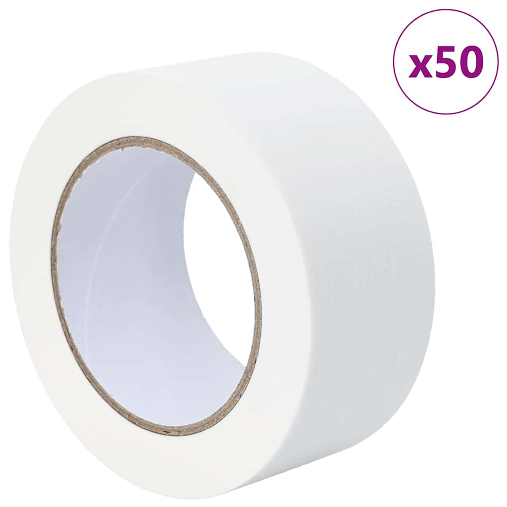 Ταινίες Μάσκας για Ζωγράφους 50 pcs Λευκό 50mm x 50m Χαρτί