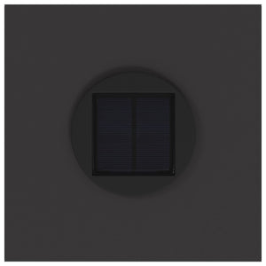 Φωτιστικό Ηλιακής Ενέργειας LED Διαδρομής 2 pcs Μαύρο - Pakobazaar