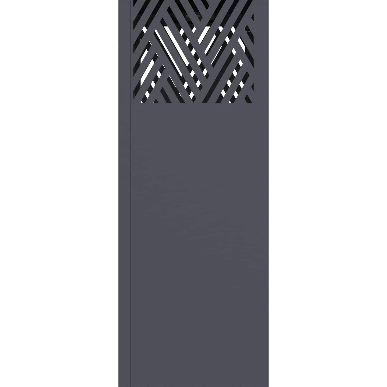 Ηλιακό LED Φως Δρόμου 2 pcs Ανθρακί Κρύο Ρολαρισμένο Χάλυβα - Pakobazaar