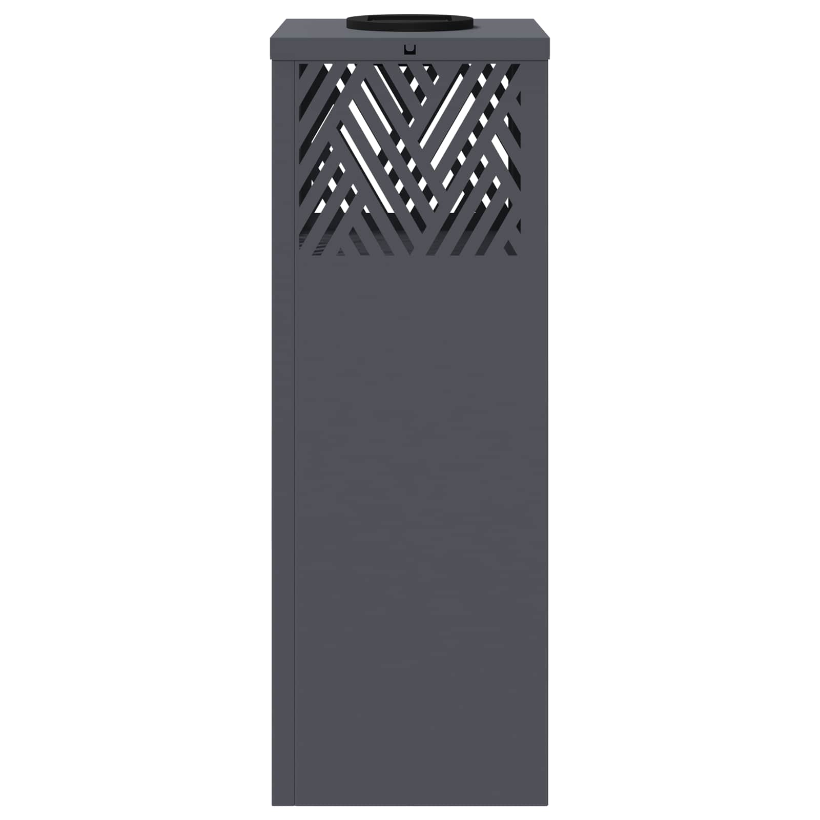 Ηλιακό LED Φως Δρόμου 2 pcs Ανθρακί Κρύο Ρολαρισμένο Χάλυβα - Pakobazaar