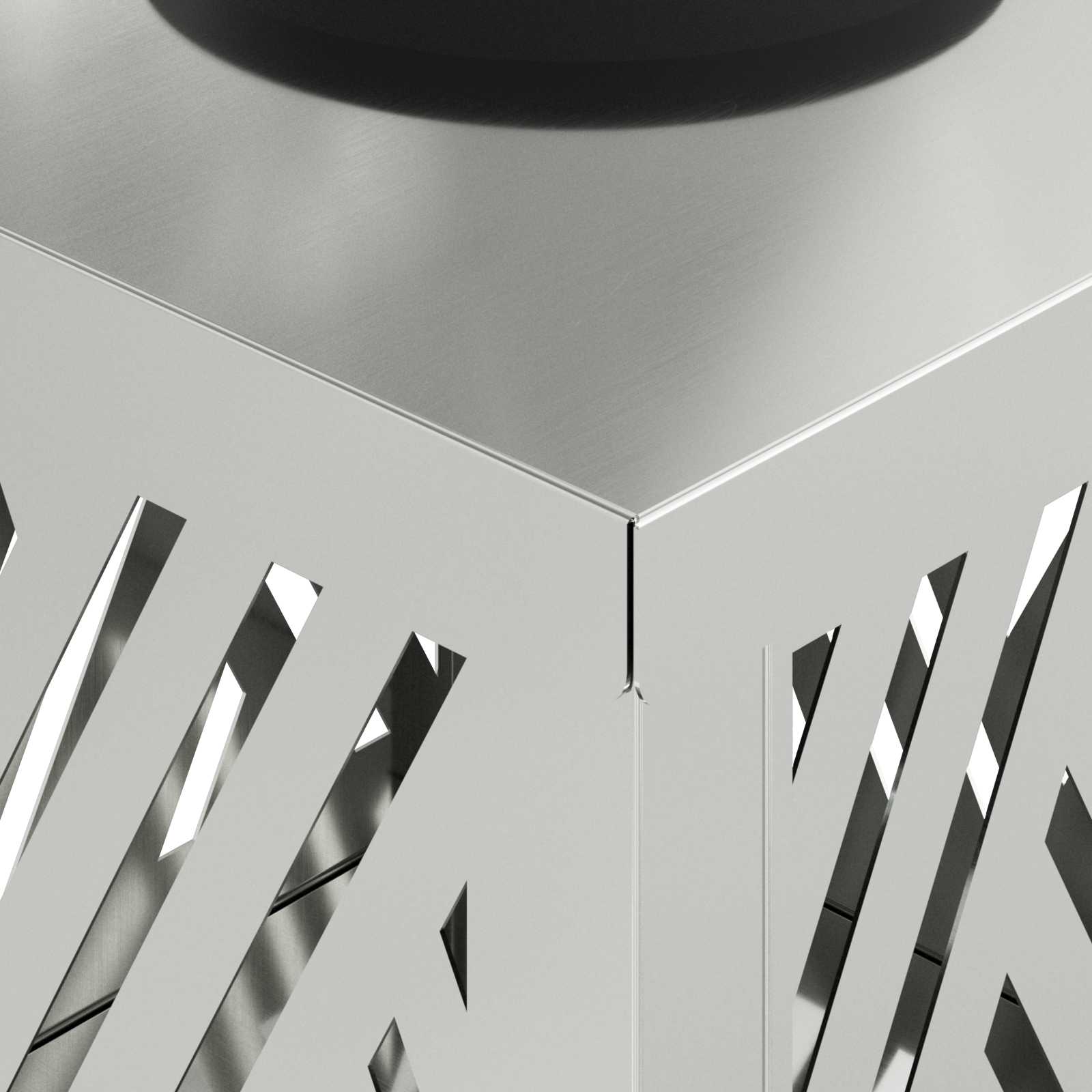 Ηλιακό LED Φως Δρόμου 2 pcs Ασημί Γαλβανισμένο - Pakobazaar