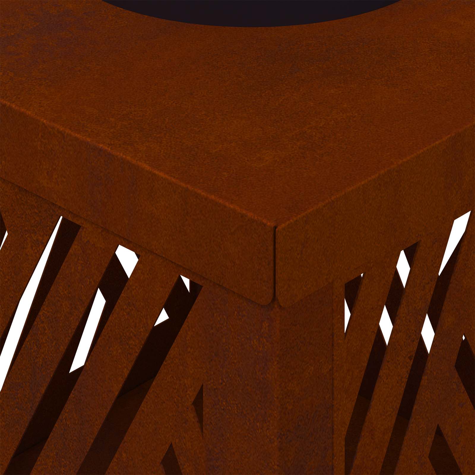 Ηλιακό LED Φως Δρόμου 2 pcs Μπρονζέ Ατσάλι Σκληρυθέν στον Αέρα - Pakobazaar