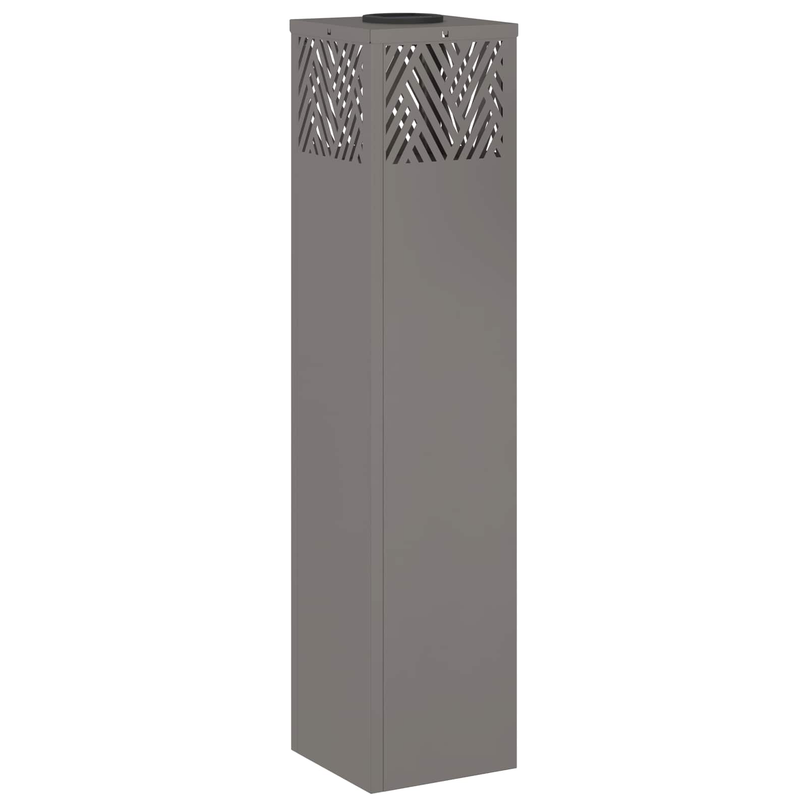 Ηλιακό LED Φως Δρόμου 2 pcs Μπρονζέ Ατσάλι Σκληρυθέν στον Αέρα - Pakobazaar