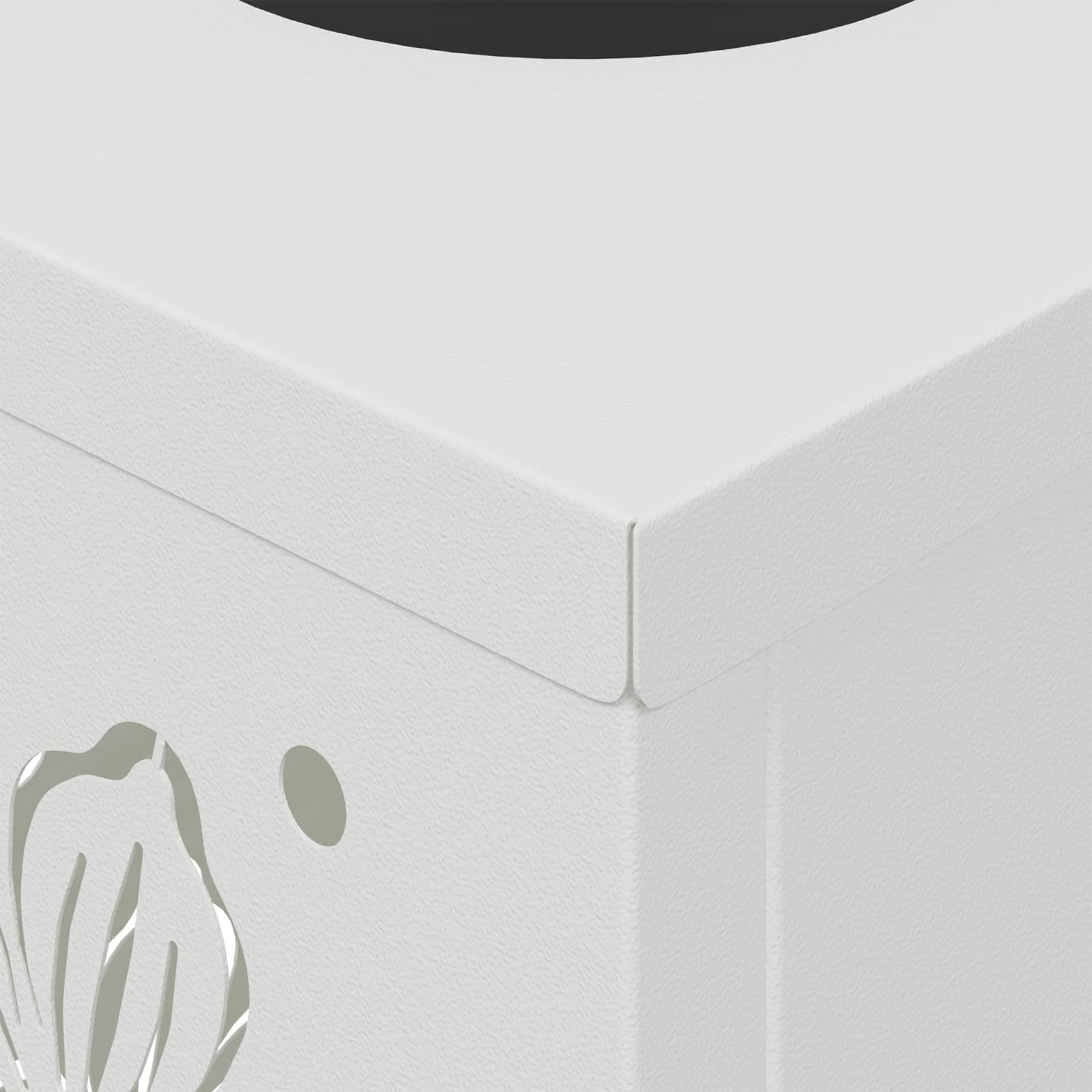 Ηλιακό LED Φως Δρόμου 2 pcs Λευκό Κρύο Ρολαρισμένο Χάλυβα - Pakobazaar